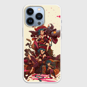 Чехол для iPhone 13 Pro с принтом ЛИГА ЛЕГЕНД JINX ARCANE в Рязани,  |  | akali | arcane | fan | fan art | hero | jinx | kda | kda mas | league of legends | lol | moba | акали | аркейн | герой | джинкс | кда | лига легенд | лол | моба