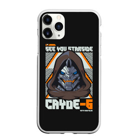 Чехол для iPhone 11 Pro матовый с принтом Cayde-6 арт в Рязани, Силикон |  | desteny | desteny 2 | destiny | game | games | дестени | дустан | игра | игры