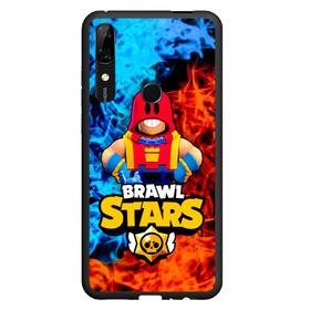 Чехол для Honor P Smart Z с принтом ГРОМ БРАВЛ СТАРС GROM BRAWL STARS ОГОНЬ в Рязани, Силикон | Область печати: задняя сторона чехла, без боковых панелей | Тематика изображения на принте: brawl | brawl stars | brawler | grom | stars | боец | бравл старс | бравлер | брол старс | гром | мобильная игра | новый | хроматик | хроматические | хроматический боец | эпич