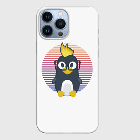 Чехол для iPhone 13 Pro Max с принтом Linux Tux пингвин. Талисман для програмистов в Рязани,  |  | Тематика изображения на принте: 404 | andoid | aws | backend | c++ | cloud | css | data | dev | devops | frontend | geek | git | github | go | golang | google | html | ios | java | jquery | js | linux | nodejs | php | python | react | science | script | web | дата | код | компьютер | ли