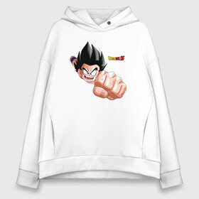 Женское худи Oversize хлопок с принтом Драконий жемчуг Зет Dragon Ball Z в Рязани, френч-терри — 70% хлопок, 30% полиэстер. Мягкий теплый начес внутри —100% хлопок | боковые карманы, эластичные манжеты и нижняя кромка, капюшон на магнитной кнопке | anime | dragonball | goku | аниме | анимэ | гоку | драконий | жемчуг | манга