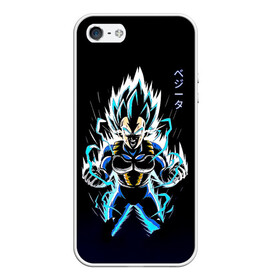 Чехол для iPhone 5/5S матовый с принтом Разряд молнии Гоку - Dragon Ball в Рязани, Силикон | Область печати: задняя сторона чехла, без боковых панелей | anime | dragon ball | dragon ball super | dragon ball z | dragonball | goku | kakarotto | manga | son goku | аниме | будока | гоку | драгон болл | драгонболл | жемчуг дракона | манга | сайян | сон гоку | фермер редиски