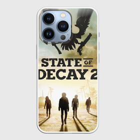 Чехол для iPhone 13 Pro с принтом Poster | State of Decay (+спина) в Рязани,  |  | poster | state of decay | survival horror | undead labs | загнивающий штат | зомби апокалипсис | постер | стадия разложения | стейт оф декай