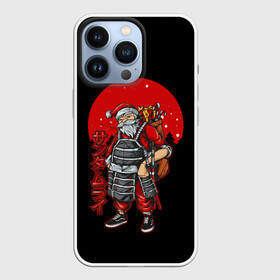 Чехол для iPhone 13 Pro с принтом САНТАСАМУРАЙ в Рязани,  |  | 2022 | bad | christmas | cold | hipster | japan | klaus | merry | new | samurai | santa | santasamurai | snow | winter | year | год | дед | зима | клаус | мороз | новый | рождество | самурай | санта | сантасамурай | снег | хипстер 