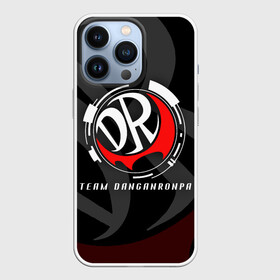 Чехол для iPhone 13 Pro с принтом TEAM DANGANRONPA | MONOKUMA SCHOOL в Рязани,  |  | Тематика изображения на принте: anime | bear | black  white | danganronpa | kurokuma | monodam | monokuma | monomi | monotaro | rabbit | school | shirokuma | аниме | главарь | мoноми | монокума | черно белый | школа