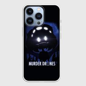 Чехол для iPhone 13 Pro с принтом MURDER DRONES   ДРОНЫ УБИЙЦЫ   Serial Designation V в Рязани,  |  | Тематика изображения на принте: liam vickers | murder drones | murder drones pilot | murder drones v | pilot | мультфильм