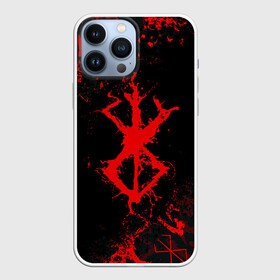 Чехол для iPhone 13 Pro Max с принтом BERSERK PATTERN SYMBOL, КЛЕЙМО в Рязани,  |  | anime | anime berserk | behelit | berserk | guts | knight | manga | аниме | аниме берсерк | берсерк | бехелит | гатс | гриффит | каска | клеймо | манга | рыцарь | япония