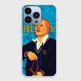 Чехол для iPhone 13 Pro с принтом Bully, Джимми Хопкинс в Рязани,  |  | Тематика изображения на принте: bullworth academy | bully | canis canem edit | академия буллворта | булворт | булли | джимми хопкинс | игры | питбуль