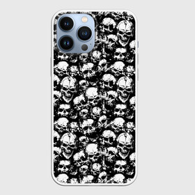 Чехол для iPhone 13 Pro Max с принтом Screaming skulls в Рязани,  |  | bone | bones | screaming | screaming skulls | skull | skulls | кости | кричат | кричащие | кричащие черепа | череп | черепа