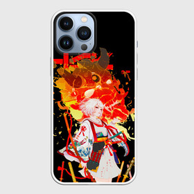 Чехол для iPhone 13 Pro Max с принтом Девушка Самурай  в белом кимоно в Рязани,  |  | anime | girl | ninja | oni | samurai | senpai | shogun | аниме | вайфу | девушка | дочери самурая | киберпанк | кот самурай | маска самурая | путь война | путь самурая | самурай | сёгун | семпай | семь самураев | сенпай