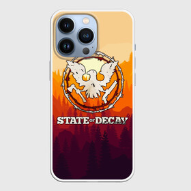 Чехол для iPhone 13 Pro с принтом State of Decay   Логотип в Рязани,  |  | state of decay | загнивающий штат | зомби апокалипсис | состояние распада | стейт оф дикей