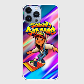 Чехол для iPhone 13 Pro Max с принтом Subway Surfers в Рязани,  |  | subway surfes | метро surfers | метро серферов | метро серферс | сабвей сёрф | сабвей сёрферс | сабвей серфес | серфер метро | серферы в метро