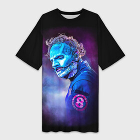 Платье-футболка 3D с принтом Slipknot  Corey Taylor  TGC в Рязани,  |  | art | masks | metal | music | rock | slipknot | the gray chapter | арты | маски | метал | музыка | оригинальный | рок | слипкнот | яркий