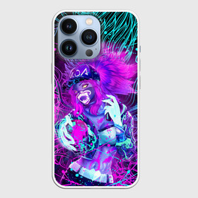 Чехол для iPhone 13 Pro с принтом KDA NEON DRAGON LEAGUE OF LEGENDS, НЕОНОВЫЕ БРЫЗГИ в Рязани,  |  | akali | arcane | fan | fan art | hero | japan | jinx | kda | kda mask | league of legends | lol | moba | neon | neon colors | neon dragons | paints | samurai | акали | аркейн | брызги | герой | джинкс | дракон | кда | краски | лига легенд | лол