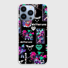 Чехол для iPhone 13 Pro с принтом DELTARUNE PATTERN ART   ГЕРОИ ДЕЛЬТАРУН в Рязани,  |  | deltarune | deltarune 2 | game | magic | undertale символ | дельта | дельтарун | дельтарун 2 | джевил | знак руин андертейл | значок дельтарун пиксель | игра | королева | крис | магическая руна | магия | ноэлль | ральзей