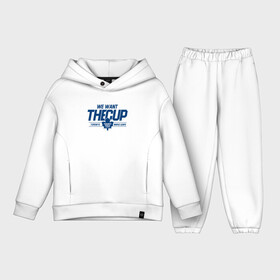 Детский костюм хлопок Oversize с принтом Toronto Maple Leafs We want the cup Торонто Мейпл Лифс в Рязани,  |  | hockey | maple leafs | nhl | toronto | toronto maple leafs | кубок | мейпл лифс | нхл | спорт | стенли | стэнли | сша | торонто | торонто мейпл лифс | хоккей | шайба