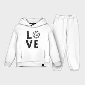 Детский костюм хлопок Oversize с принтом Volleyball   Love в Рязани,  |  | ball | beach | game | love | sport | volley | volleyball | волейбол | волейболист | волейболистка | гол | игра | игрок | любовь | мяч | площадка | пляж | пляжный | победа | сетка | спорт | тренер | чемпион