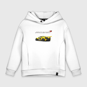 Детское худи Oversize хлопок с принтом McLaren   Motorsport   Racing Team в Рязани, френч-терри — 70% хлопок, 30% полиэстер. Мягкий теплый начес внутри —100% хлопок | боковые карманы, эластичные манжеты и нижняя кромка, капюшон на магнитной кнопке | car | mclaren | motorsport | power | racing | team | автомобиль | автоспорт | гонка | мощь