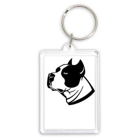 Брелок прямоугольный 35*50 с принтом Staffordshire Terrier / Muzzle в Рязани,  |  | dog | ears | eyes | muzzle | power | staffordshire terrier | глаза | мощь | собака | стаффордширский терьер | уши