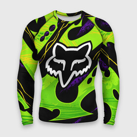 Мужской рашгард 3D с принтом FOX  MOTOCROSS в Рязани,  |  | bike | crash | drift | extreme | fox | motocross | motor cycle | motorbike | motorcycle | race | racing | rally | turbo | автомобил | быстрый | классика | мотокросс | мотоцикл | фокс | экстрим