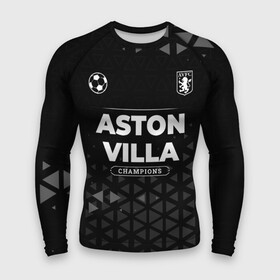 Мужской рашгард 3D с принтом Aston Villa Форма Champions в Рязани,  |  | aston | aston villa | club | football | logo | villa | астон | вилла | звезды | клуб | космос | лого | мяч | символ | спорт | форма | футбол | футболист | футболисты | футбольный