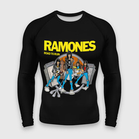 Мужской рашгард 3D с принтом Road to Ruin  Ramones в Рязани,  |  | ramone | ramones | джонни | джоуи | ди ди томми | марки | панк | поп | раманес | раманэс | рамон | рамонес | рамонэс | рамоун | рамоунз | рамоунс | рок группа | хард | хардрок