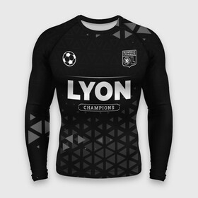 Мужской рашгард 3D с принтом Lyon Champions Uniform в Рязани,  |  | club | football | logo | lyon | lyonnais | olympique | клуб | лион | лого | мяч | огонь | пламя | символ | спорт | форма | футбол | футболист | футболисты | футбольный