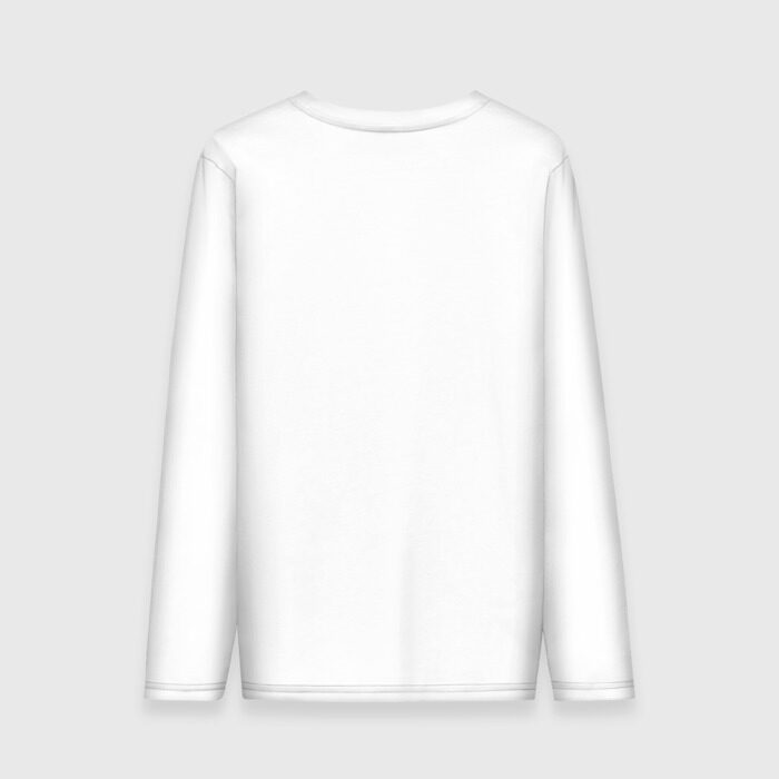 Мужской лонгслив хлопок Семейное положение - есть кот фото