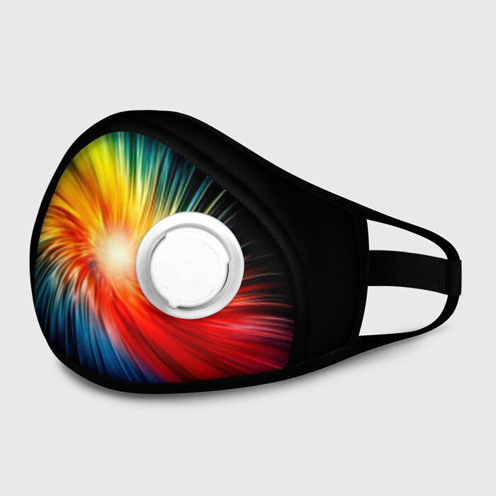 Маска из неопрена Звезда радуга фото