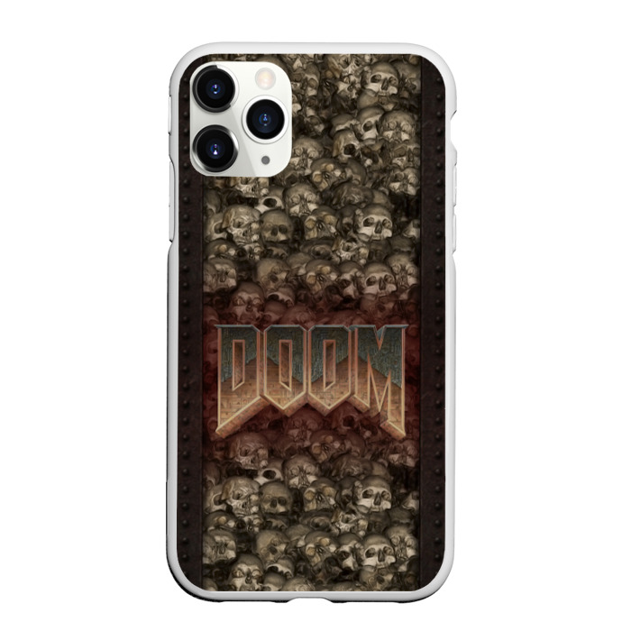 Чехол для iPhone 11 Pro матовый Doom classik 2 фото