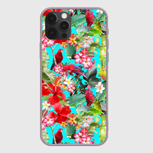 Чехол для iPhone 12 Pro Max Тропический мир фото