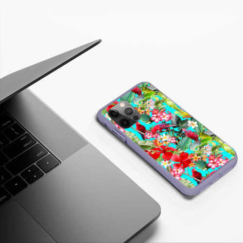 Чехол для iPhone 12 Pro Max Тропический мир фото