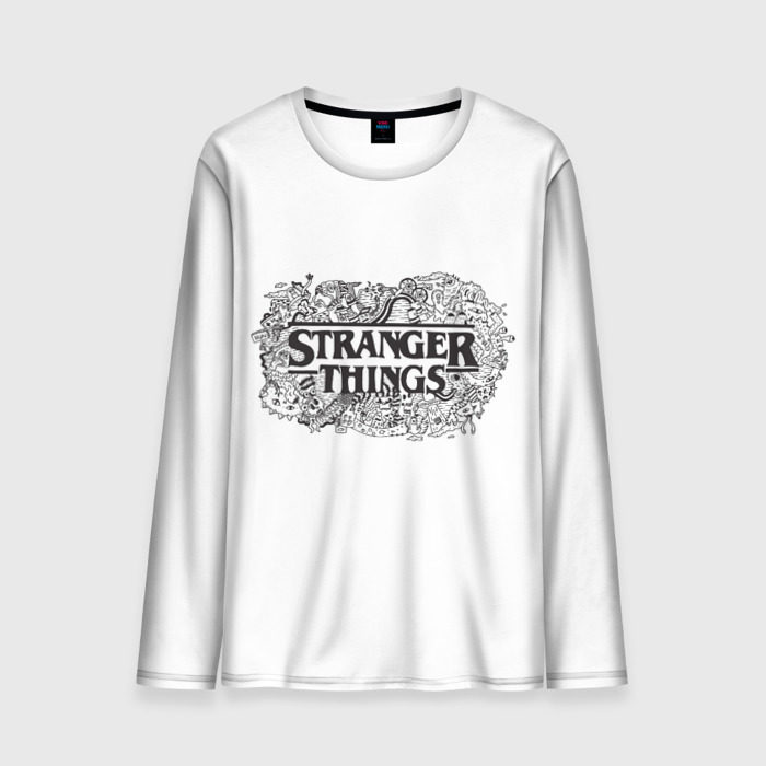 Мужской лонгслив 3D Очень Странные дела фото