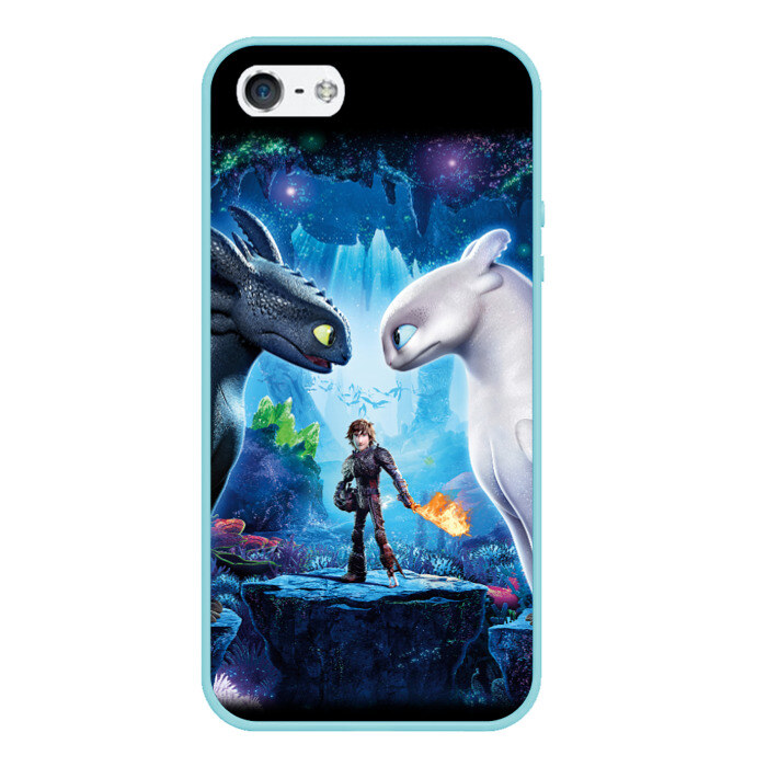 Чехол для iPhone 5/5S матовый как приручить дракона фото