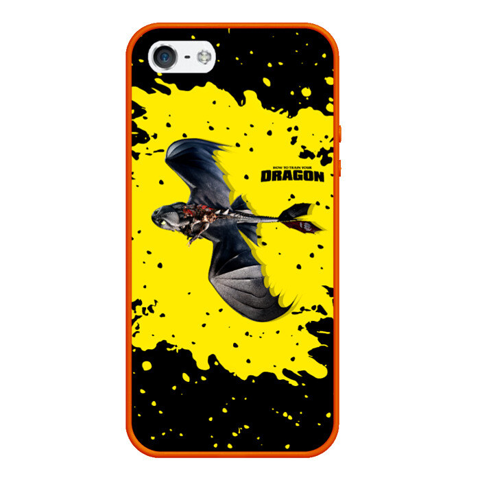 Чехол для iPhone 5/5S матовый Как приручить дракона фото