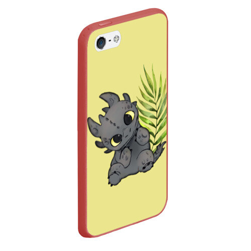 Чехол для iPhone 5/5S матовый ночная фурия фото