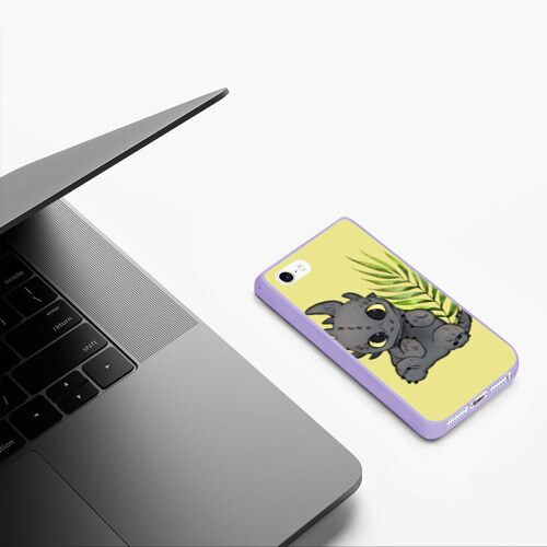 Чехол для iPhone 5/5S матовый ночная фурия фото