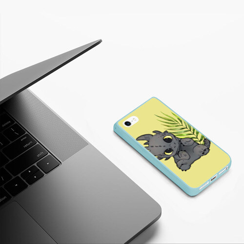 Чехол для iPhone 5/5S матовый ночная фурия фото