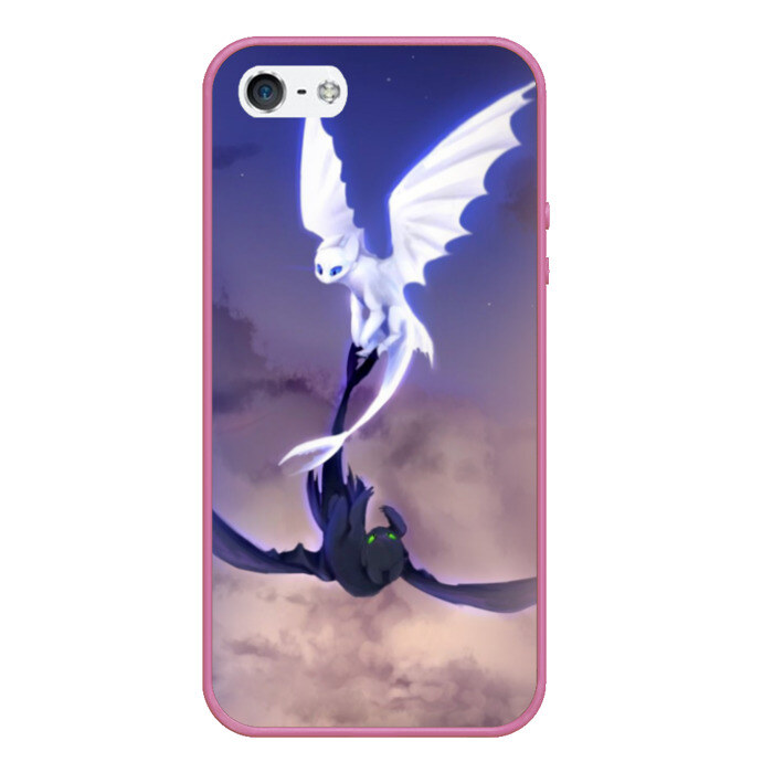 Чехол для iPhone 5/5S матовый как приручить дракона фото