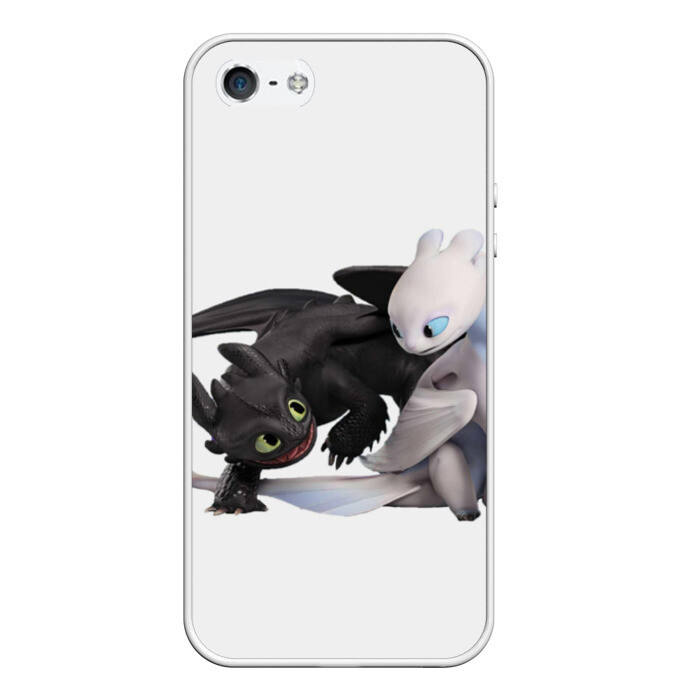 Чехол для iPhone 5/5S матовый Как приручить дракона фото