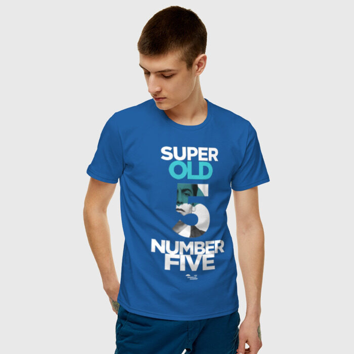 Мужская футболка хлопок Номер пять Академия Амбрелла фото