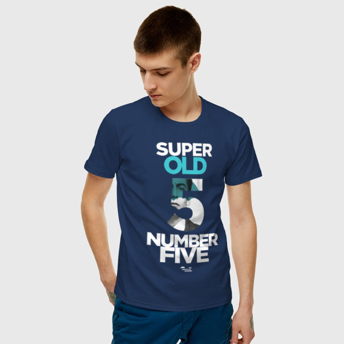 Мужская футболка хлопок Номер пять Академия Амбрелла фото