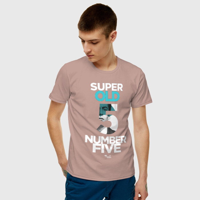 Мужская футболка хлопок Номер пять Академия Амбрелла фото