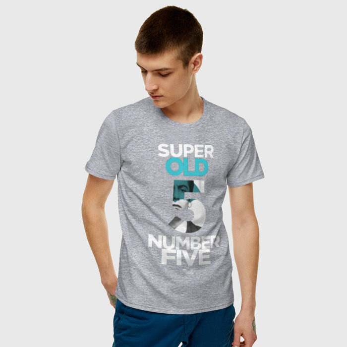 Мужская футболка хлопок Номер пять Академия Амбрелла фото