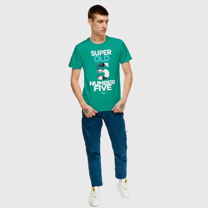 Мужская футболка хлопок Номер пять Академия Амбрелла фото