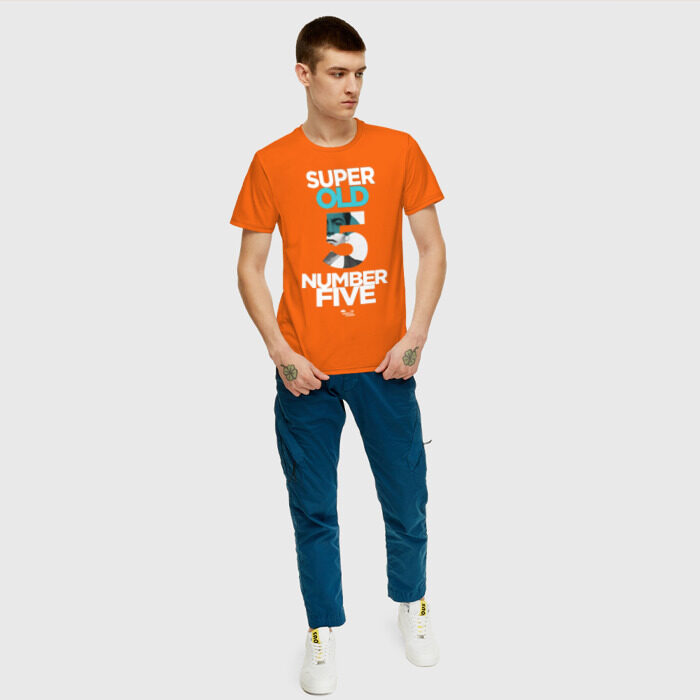 Мужская футболка хлопок Номер пять Академия Амбрелла фото