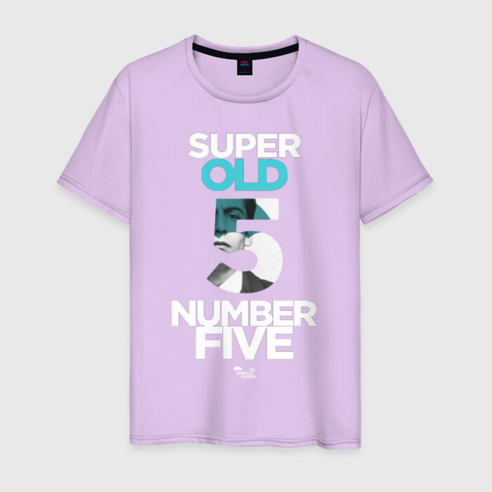 Мужская футболка хлопок Номер пять Академия Амбрелла фото