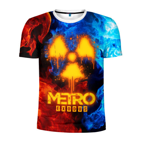 Мужская футболка 3D спортивная METRO EXODUS фото