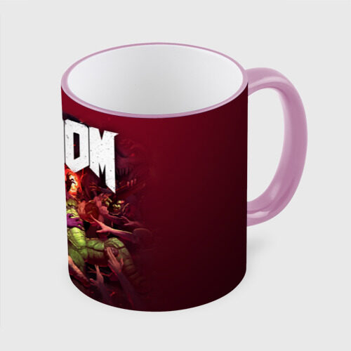 Кружка с полной запечаткой Doom фото