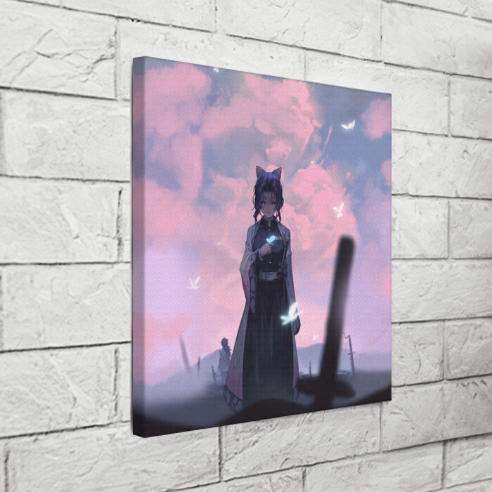 Холст квадратный КЛИНОК РАССЕКАЮЩИЙ ДЕМОНОВ фото